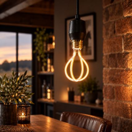 LED Λαμπτήρας BULB E27/8W/230V 2200K