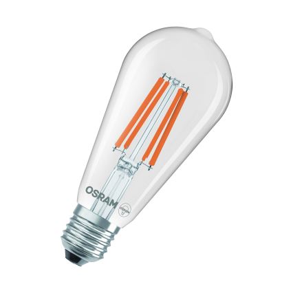 LED λαμπτήρας CLASSIC FILAMENT E27/6,5W/230V 4000K - Osram