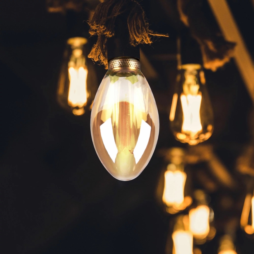 LED Λαμπτήρας DECO VINTAGE B75 E27/4W/230V 1800K