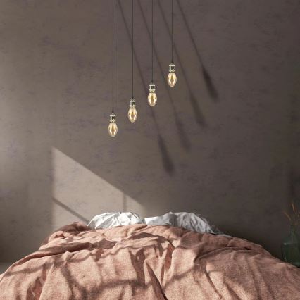 LED Λαμπτήρας DECO VINTAGE B75 E27/4W/230V 1800K