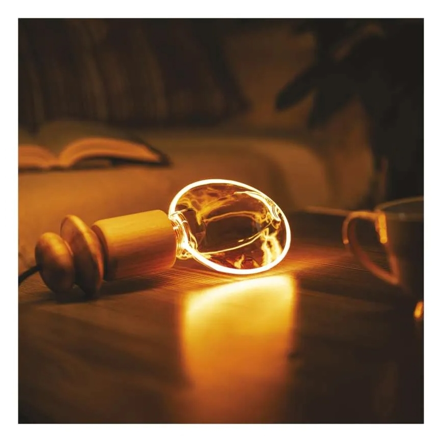 LED Λαμπτήρας DECO VINTAGE G130OA E27/4W/230V 1800K