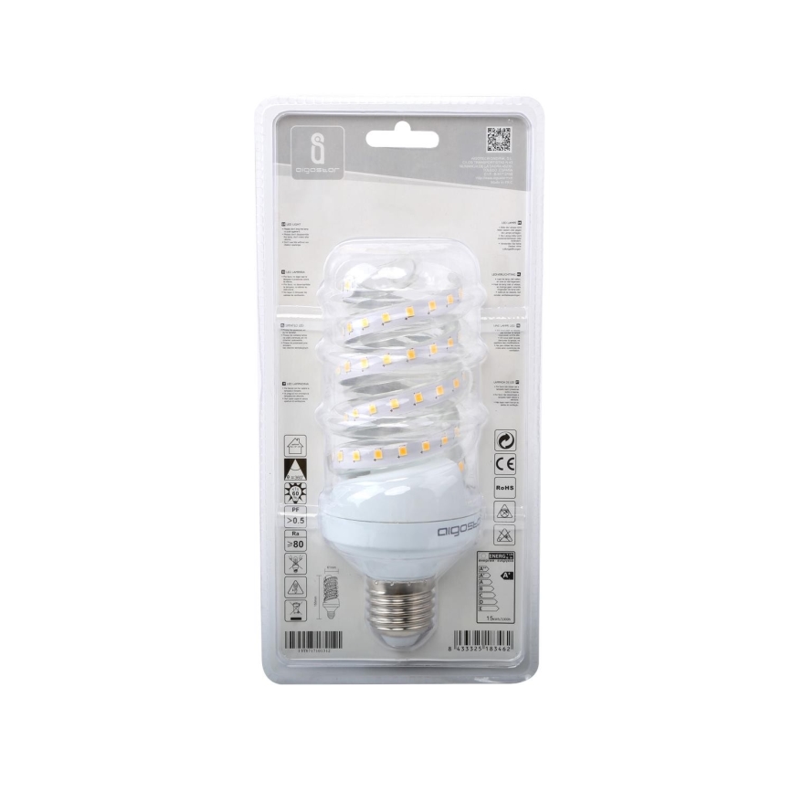 LED Λαμπτήρας E27/15W/230V 3000K - Aigostar