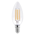 LED λαμπτήρας FILAMENT C37 E14/6W/230V 4000K