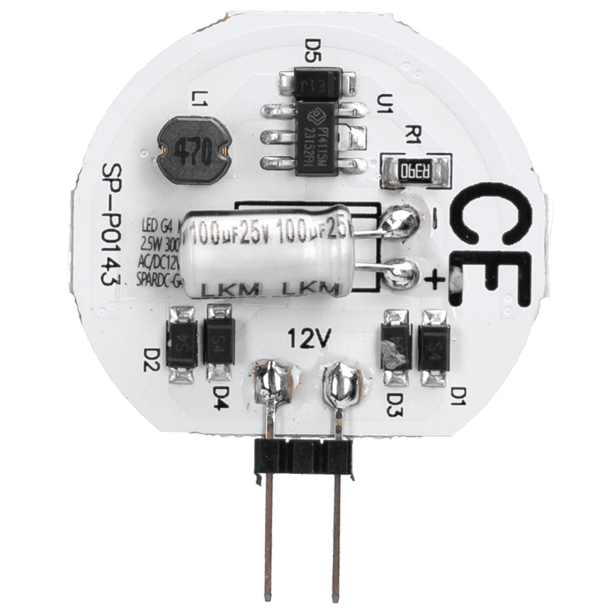 LED Λαμπτήρας G4/2,5W/12V 3000K - Aigostar