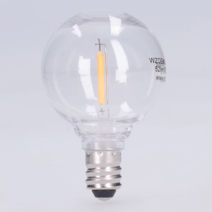 LED λαμπτήρας G40 E12/0,6W/24V 3000K - Brilagi