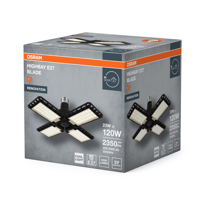 LED λαμπτήρας HIGHBAY E27/23W/230V 4000K - Osram