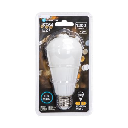 LED λαμπτήρας ST64 E27/10W/230V 320° 6500K - Aigostar