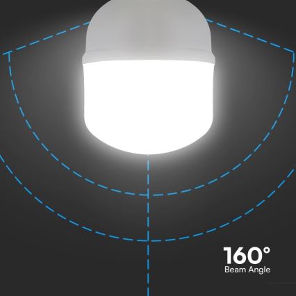 LED λαμπτήρας T140 E27/50W/230V 6500K