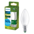LED λαμπτήρας ULTRAEFFICIENT Philips B35 E14/1,2W/230V 2700K