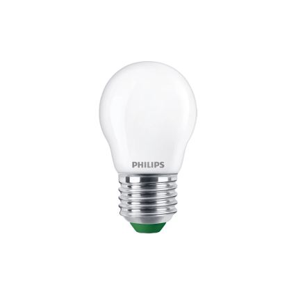 LED λαμπτήρας ULTRAEFFICIENT Philips P45 E27/3,8W/230V 2700K