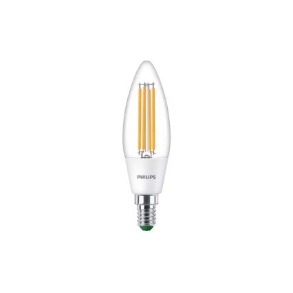 LED λαμπτήρας ULTRAEFFICIENT VINTAGE Philips B35 E14/2,3W/230V 3000K