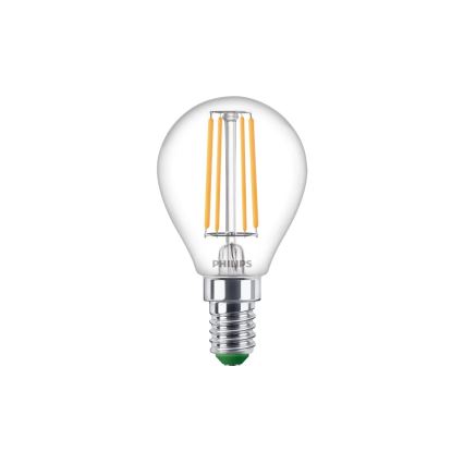 LED λαμπτήρας ULTRAEFFICIENT VINTAGE Philips P45 E14/3,8W/230V 2700K