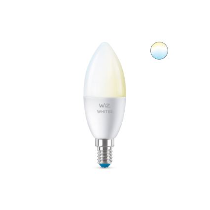 LED Dimmable λάμπα C37 E14/4,9W/230V 2700-6500K CRI 90 Wi-Fi - WiZ