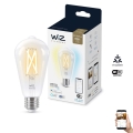 LED Dimmable λάμπα FILAMENT ST64 E27/6,7W/230V 2700-6500K CRI 90 Wi-Fi - WiZ