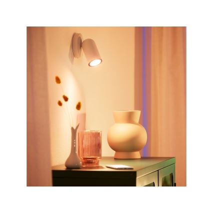 LED Dimmable λάμπα PAR16 GU10/4,7W/230V 2700-6500K CRI 90 Wi-Fi - WiZ