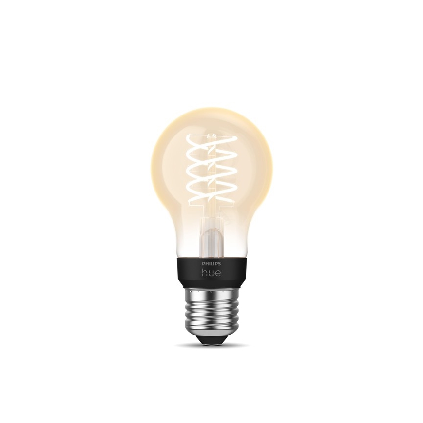 LED Dimmable λάμπα Philips Hue WHITE FILAMENT A60 E27/7W/230V 2100K