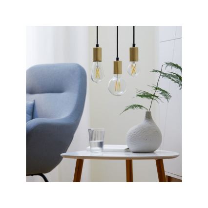 LED Dimmable λάμπα FILAMENT ST64 E27/6,7W/230V 2700-6500K CRI 90 Wi-Fi - WiZ