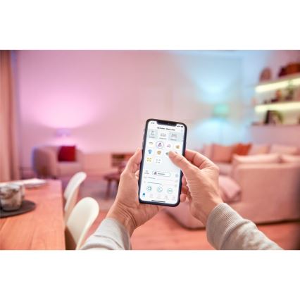 LED Dimmable λάμπα FILAMENT ST64 E27/6,7W/230V 2700-6500K CRI 90 Wi-Fi - WiZ