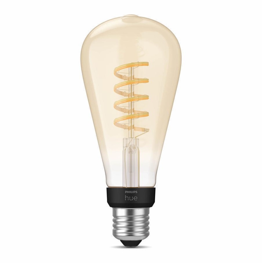 LED Dimmable λαμπτήρας Philips Hue WHITE AMBIANCE ST72 E27/7W/230V 2200-4500K