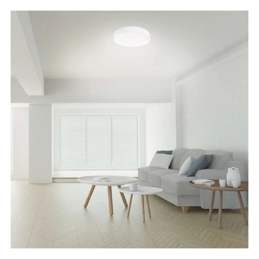 LED Dimmable φωτιστικό οροφής GoSmart LED/45W/230V διάμετρος 50 cm 2700-6500K Wi-Fi Tuya + τηλεχειριστήριο