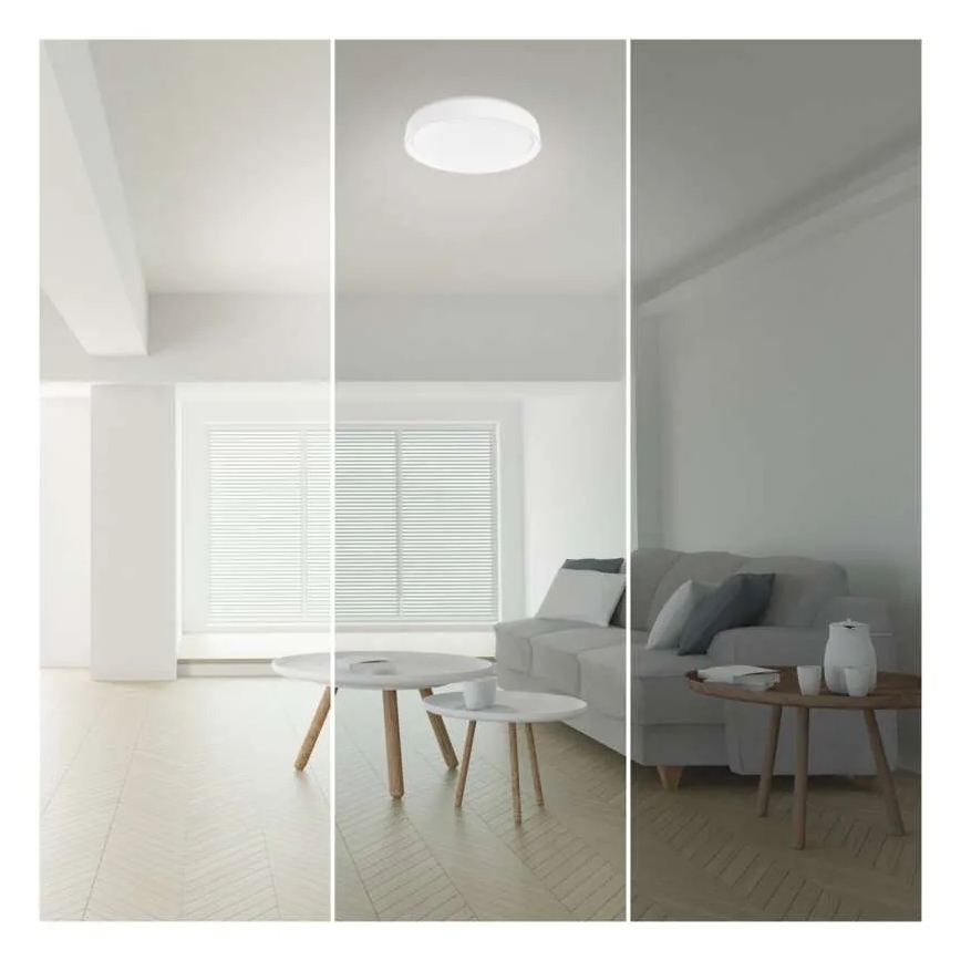 LED Dimmable φωτιστικό οροφής GoSmart LED/45W/230V διάμετρος 50 cm 2700-6500K Wi-Fi Tuya + τηλεχειριστήριο