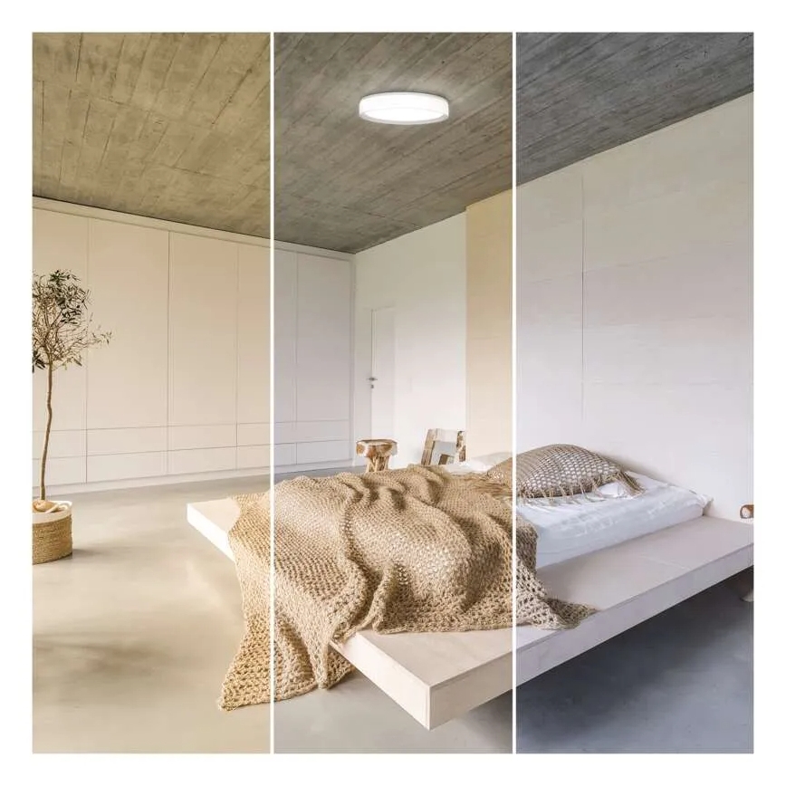 LED Dimmable φωτιστικό οροφής GoSmart LED/45W/230V διάμετρος 50 cm 2700-6500K Wi-Fi Tuya + τηλεχειριστήριο