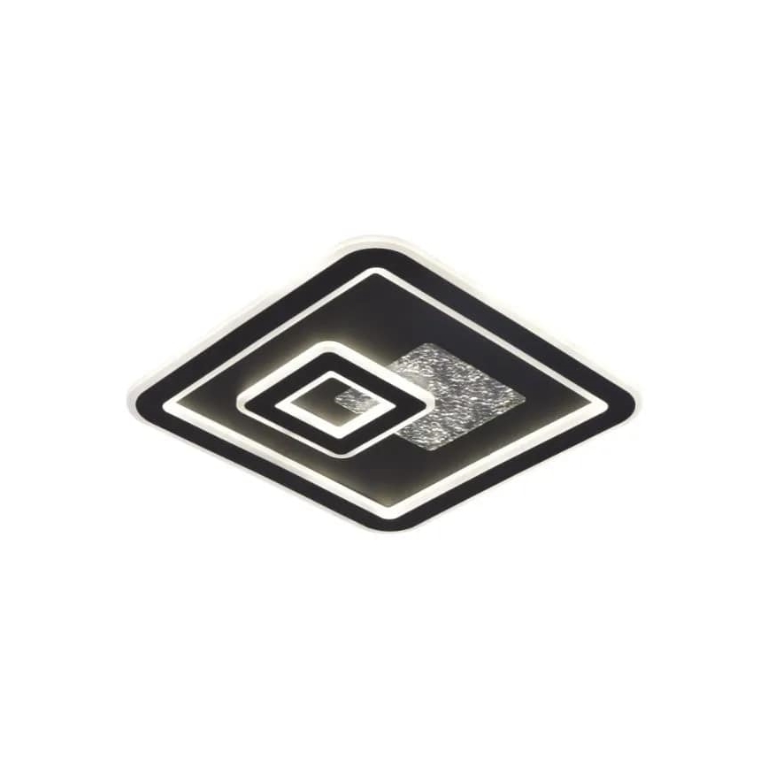 LED Dimmable φωτιστικό οροφής LED/110W/230V 3000-6500K μαύρο + τηλεχειριστήριο