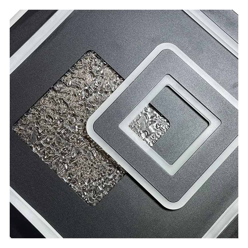 LED Dimmable φωτιστικό οροφής LED/110W/230V 3000-6500K μαύρο + τηλεχειριστήριο