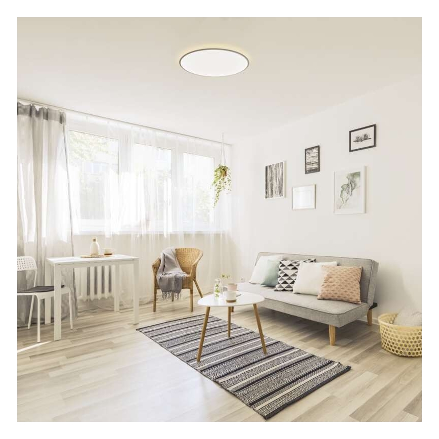 LED Dimmable φωτιστικό οροφής LED/24W/230V + τηλεχειριστήριο στρογγυλό 2700K-6500K