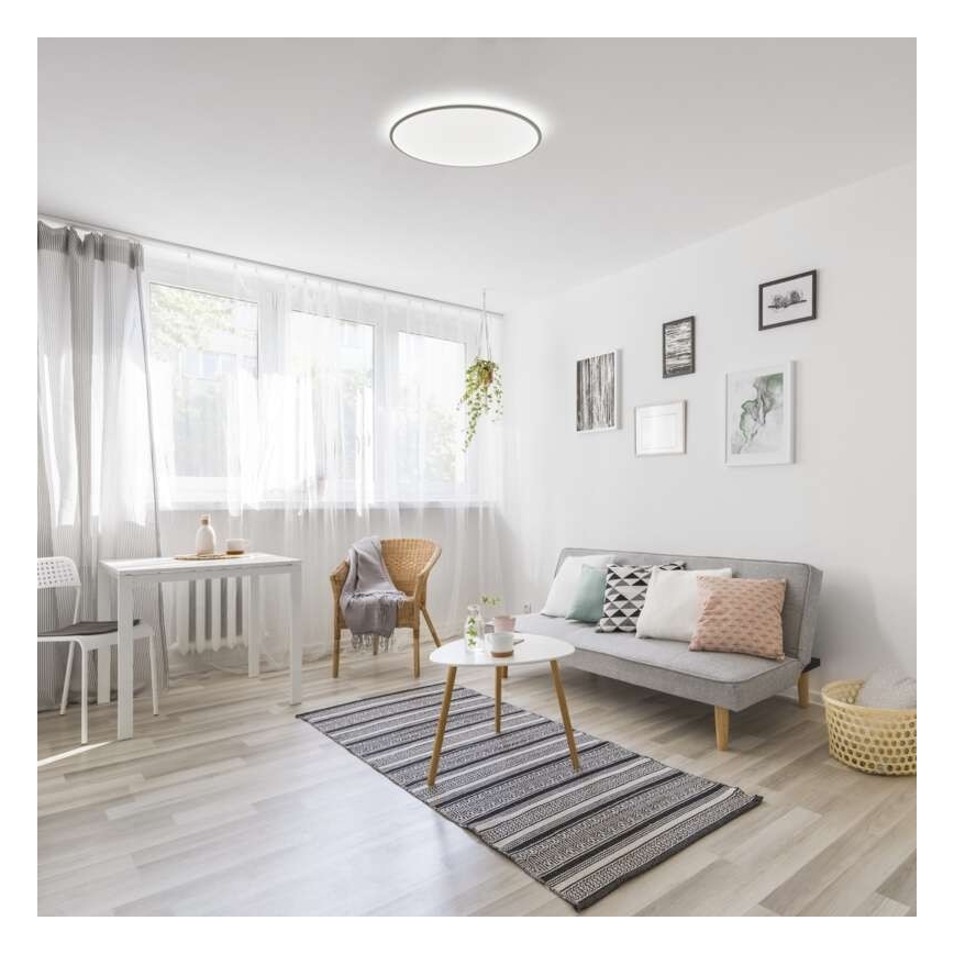 LED Dimmable φωτιστικό οροφής LED/24W/230V + τηλεχειριστήριο στρογγυλό 2700K-6500K