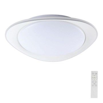 LED Dimmable φωτιστικό οροφής LED/40W/230V 3000-6500K 45 cm λευκό + τηλεχειριστήριο