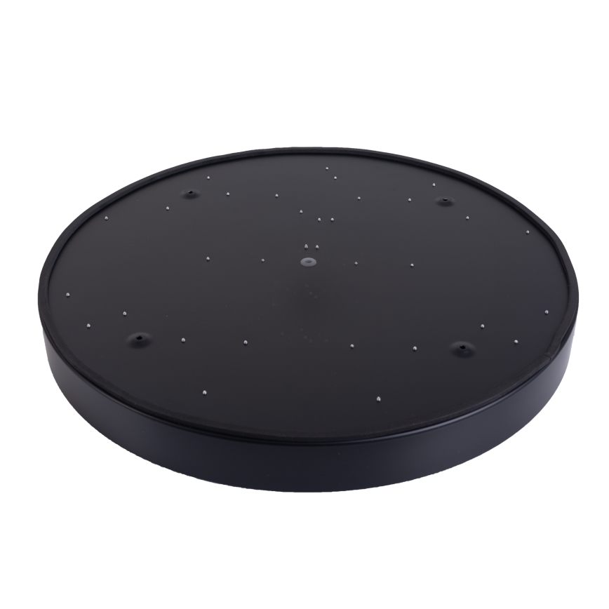 LED Dimmable φωτιστικό οροφής LED/40W/230V 3000-6500K διάμετρος 40 cm μαύρο + τηλεχειριστήριο