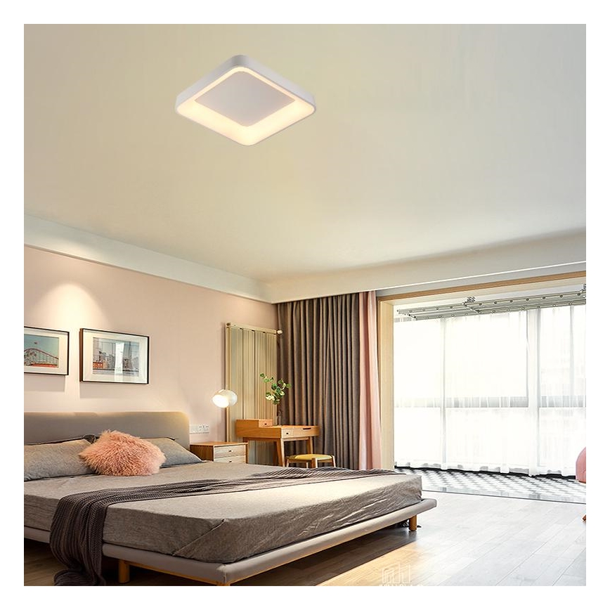 LED Dimmable φωτιστικό οροφής LED/45W/230V 3000-6500K λευκό + τηλεχειριστήριο
