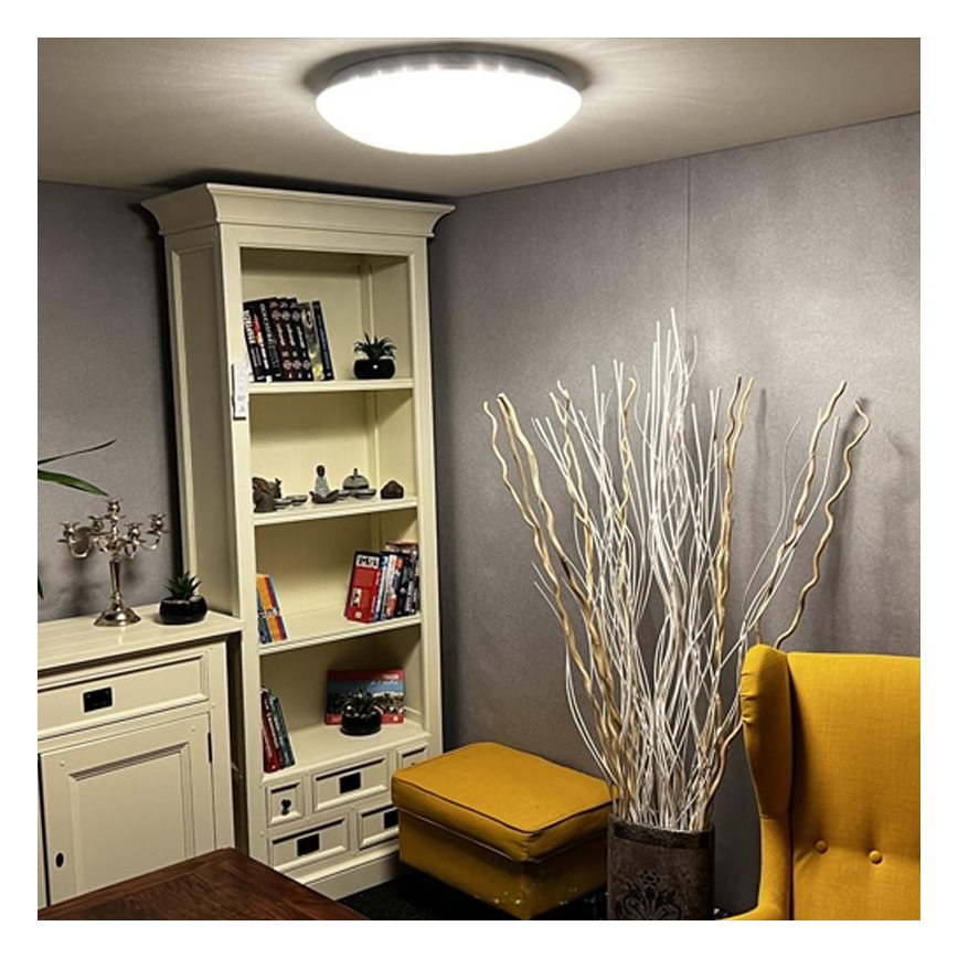 LED Dimmable φωτιστικό οροφής LED/48W/230V 2700-6500K Wi-Fi Tuya + τηλεχειριστήριο