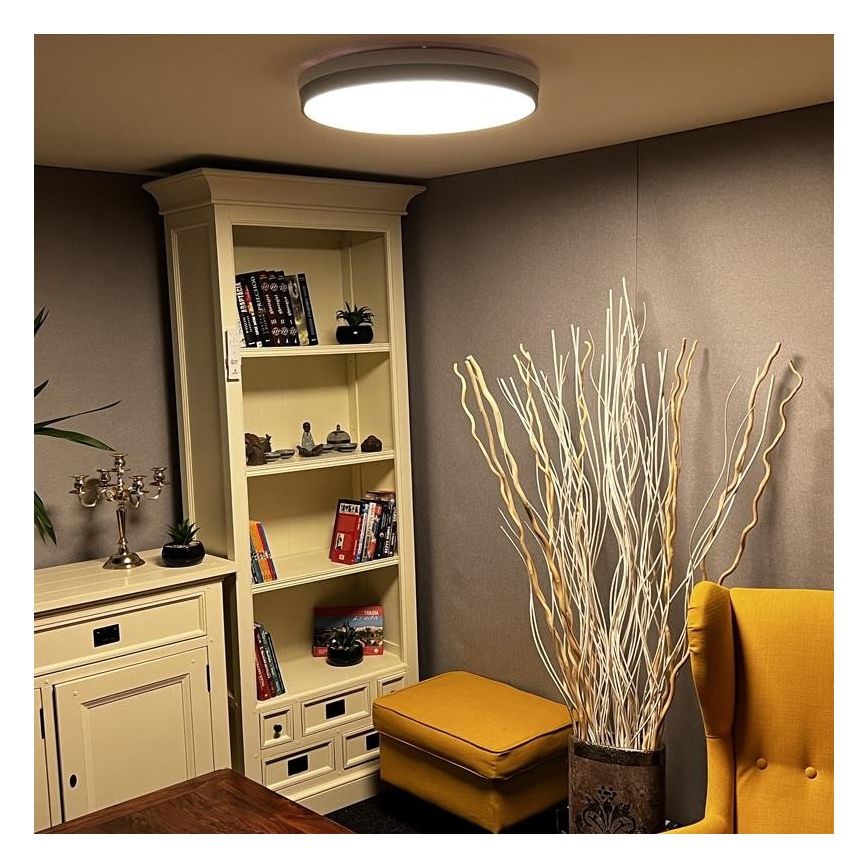 LED Dimmable φωτιστικό οροφής LED/48W/230V 2700-6500K Wi-Fi Tuya + τηλεχειριστήριο