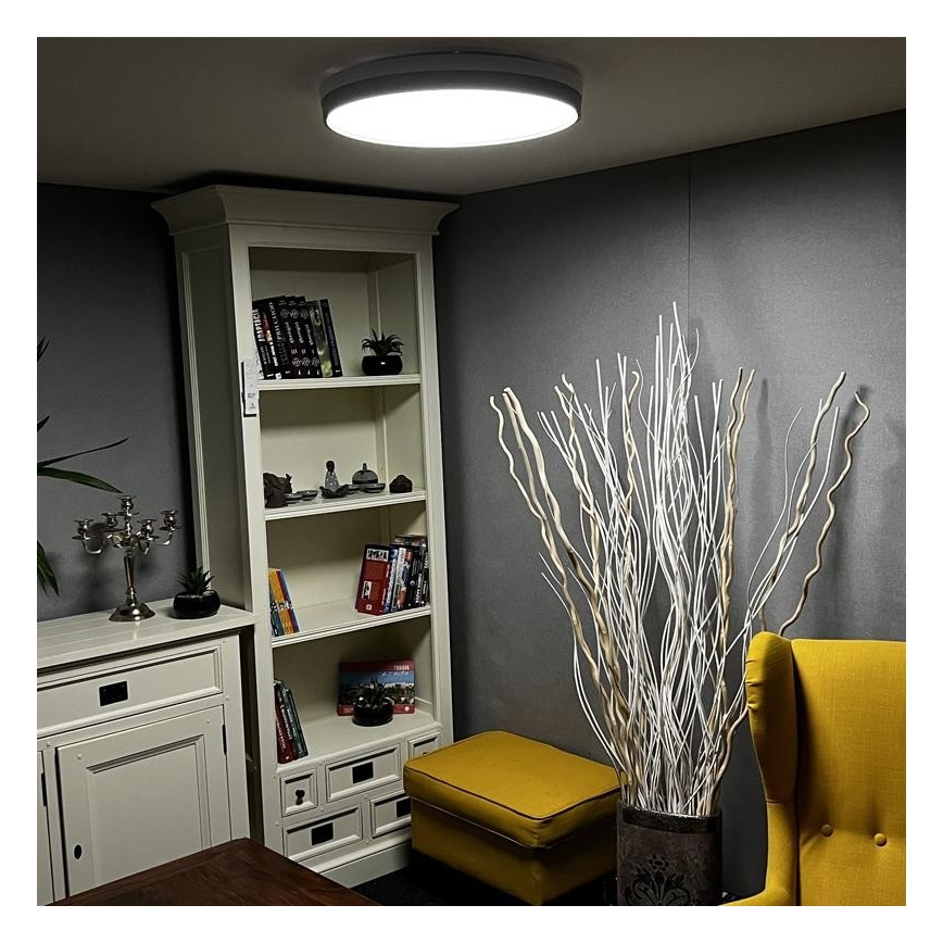 LED Dimmable φωτιστικό οροφής LED/48W/230V 2700-6500K Wi-Fi Tuya + τηλεχειριστήριο