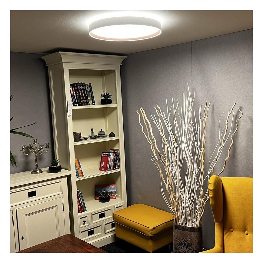 LED Dimmable φωτιστικό οροφής LED/48W/230V 2700-6500K Wi-Fi Tuya + τηλεχειριστήριο