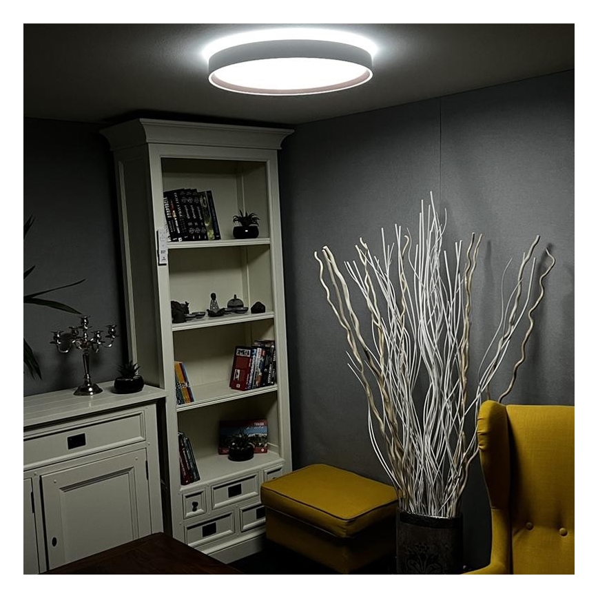 LED Dimmable φωτιστικό οροφής LED/48W/230V 2700-6500K Wi-Fi Tuya + τηλεχειριστήριο