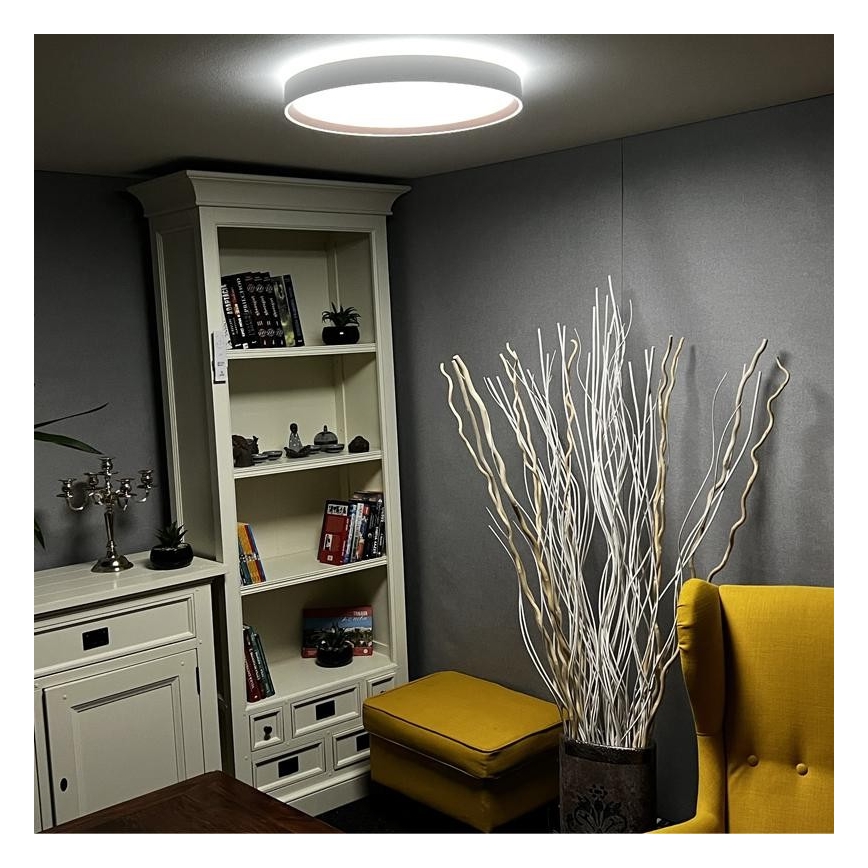 LED Dimmable φωτιστικό οροφής LED/48W/230V 2700-6500K Wi-Fi Tuya + τηλεχειριστήριο