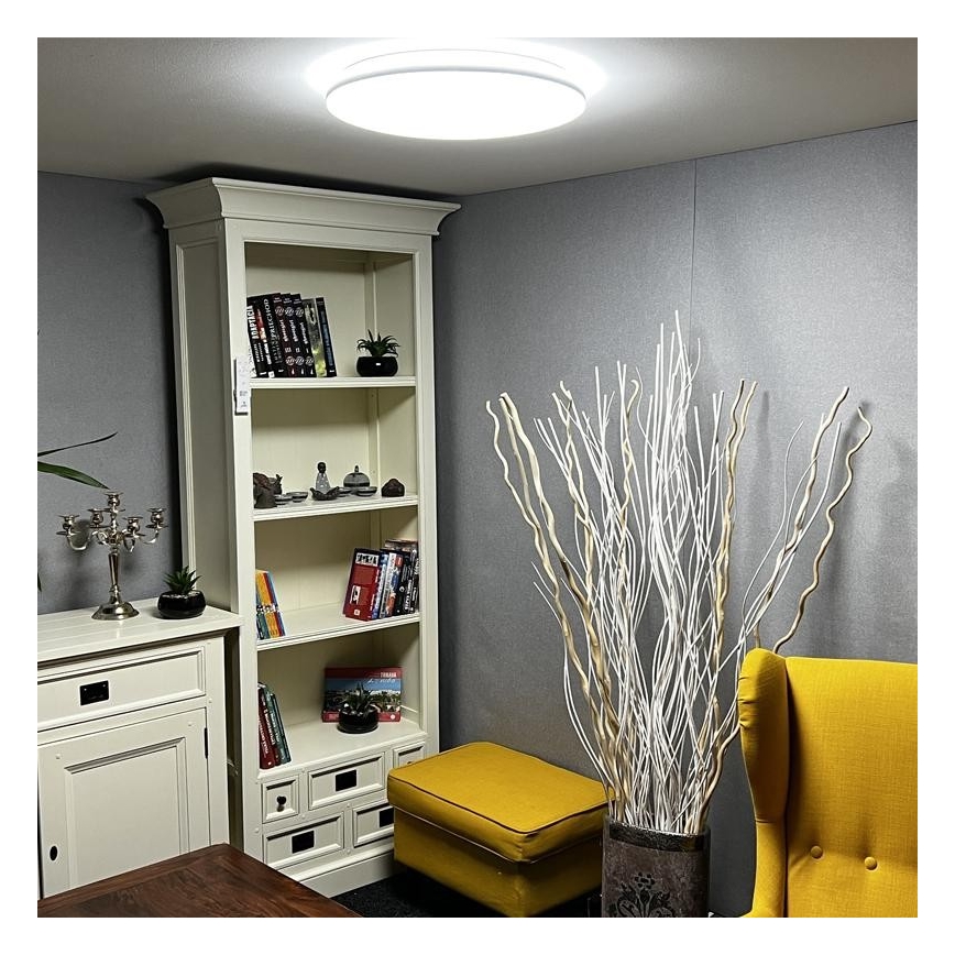 LED Dimmable φωτιστικό οροφής LED/48W/230V 2700-6500K Wi-Fi Tuya + τηλεχειριστήριο