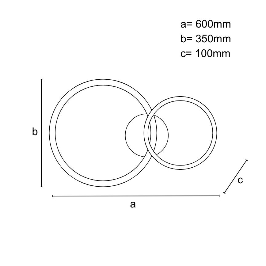 LED Dimmable φωτιστικό οροφής LED/48W/230V 3000-6500K + τηλεχειριστήριο