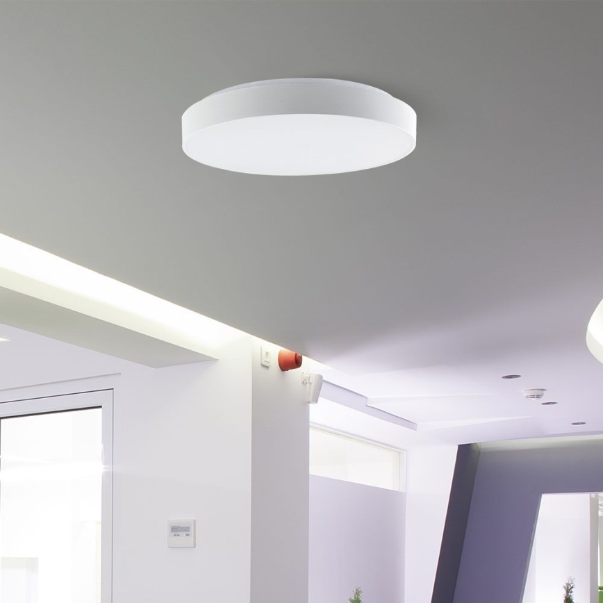 LED Dimmable φωτιστικό οροφής LED/60W/230V 3000-6500K 49,5 cm λευκό + τηλεχειριστήριο