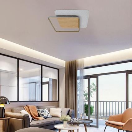 LED Dimmable φωτιστικό οροφής LED/60W/230V 3000-6500K + τηλεχειριστήριο