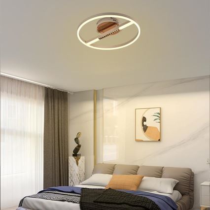 LED Dimmable φωτιστικό οροφής LED/60W/230V 3000-6500K + τηλεχειριστήριο