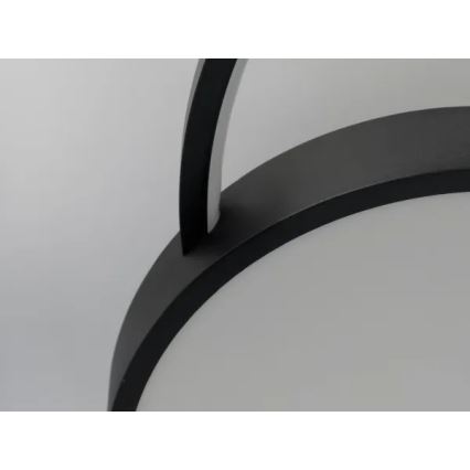 LED Dimmable φωτιστικό οροφής LED/60W/230V 3000-6500K μαύρο + τηλεχειριστήριο