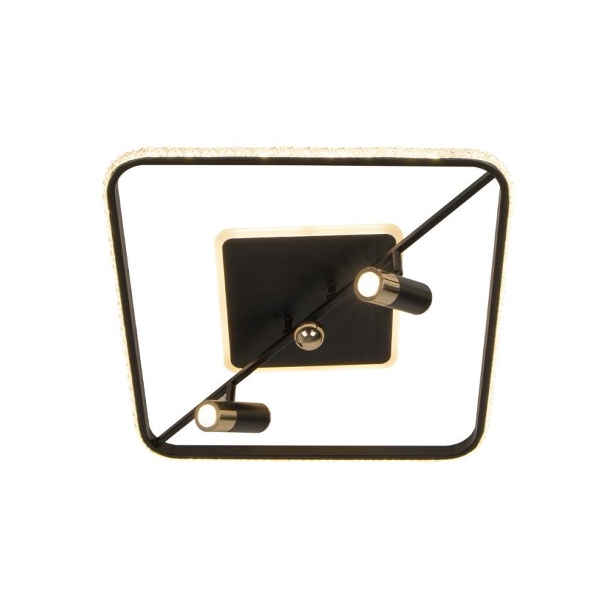 LED Dimmable φωτιστικό οροφής LED/70W/230V 3000-6500K μαύρο + τηλεχειριστήριο