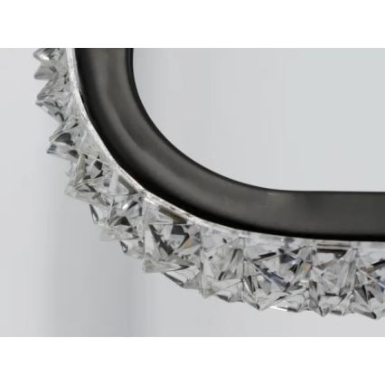 LED Dimmable φωτιστικό οροφής LED/70W/230V 3000-6500K μαύρο + τηλεχειριστήριο