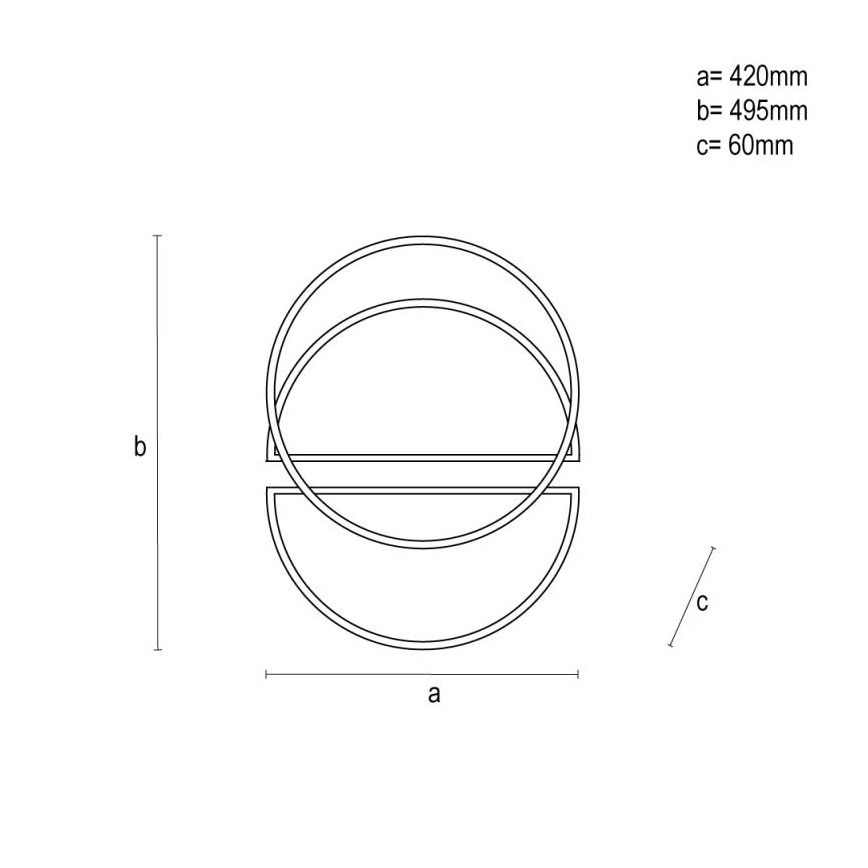 LED Dimmable φωτιστικό οροφής LED/80W/230V 3000-6500K λευκό + τηλεχειριστήριο