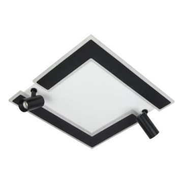 LED Dimmable φωτιστικό οροφής LED/80W/230V 3000-6500K μαύρο + τηλεχειριστήριο