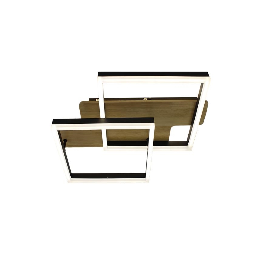 LED Dimmable φωτιστικό οροφής LED/85W/230V 3000-6500K δρυς + τηλεχειριστήριο